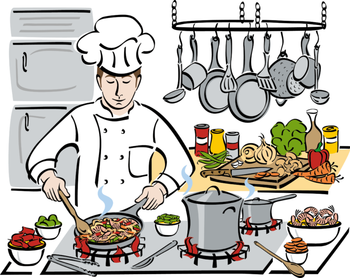 “at First, All I Cared About Was Godropp Understanding - Chef Pictures Cooking Cartoon (700x557)