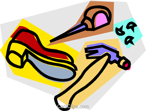Shoe Repair - Cobbler Clipart (480x365)