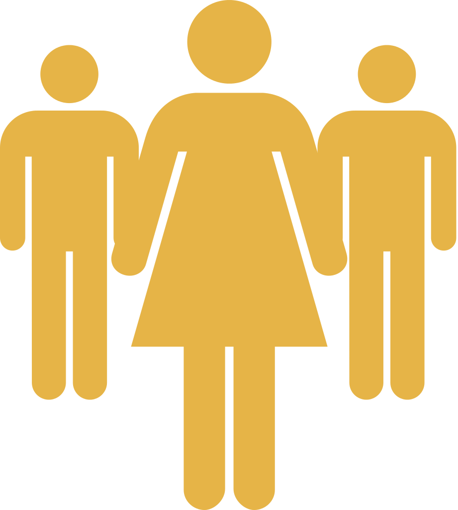 Orange People Icon - Ada Sign (2000x2224)