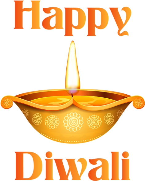 Happy Diwali Clipart Happy Diwali Candle Transparent - Happy Diwali Clipart (515x600)