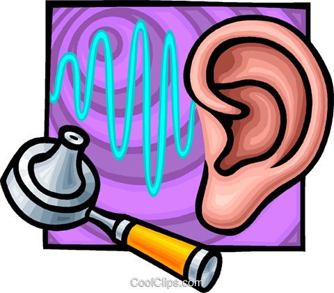 Ear Examination Royalty Free Vector Clip Art Illustration - Ear Candles And Their Use (480x421)