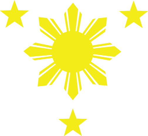 Sun Clipart Three Star - Three Star In The Sun (504x464)