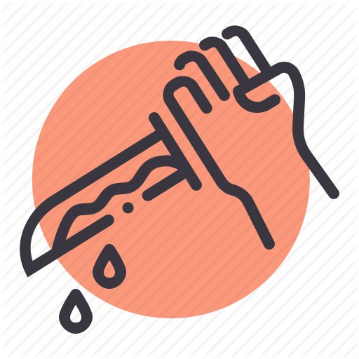 Knife Clipart Horror - Psycho Icon (512x512)
