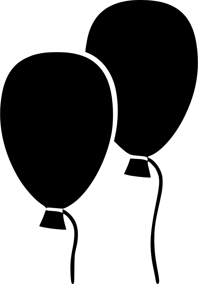 Party Balloons Drawing At Getdrawings - Balloon (686x980)