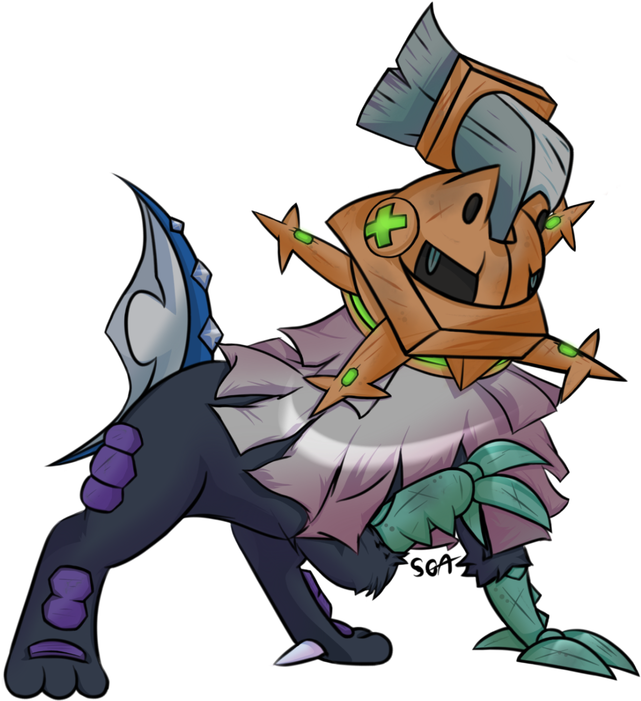 Pokémon Sun And Moon Fictional Character Vertebrate - Pokemon Sun Moon Type Null (1280x1394)