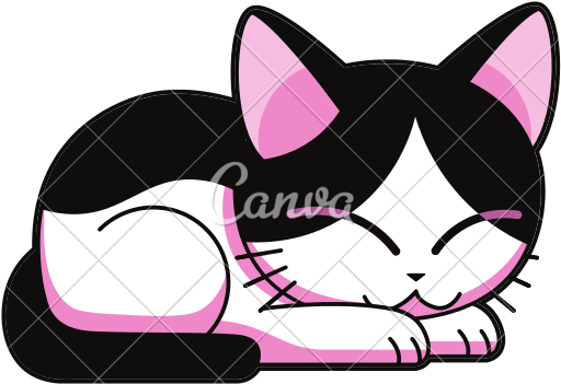 Cartoon Cute Cat - Cat Cartoon Cute (550x550)