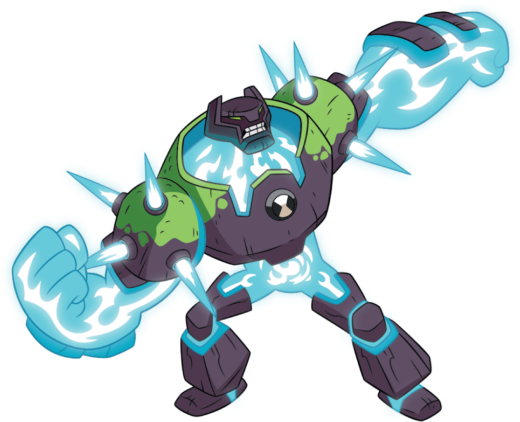 Ben 10 Cartoon Network Television Show - Shock Rock Ben Ten (1076x876)