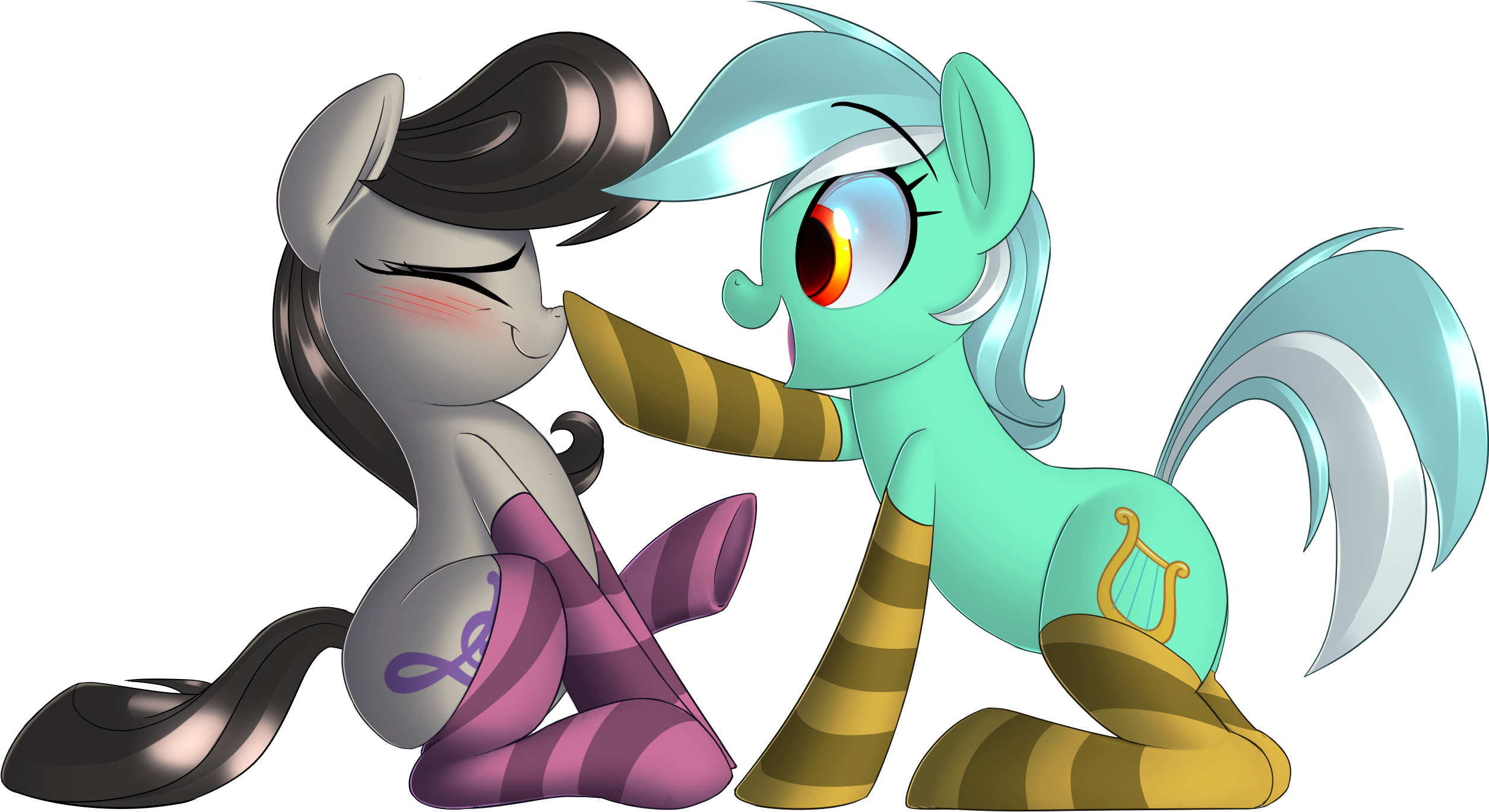 Pony Derpy Hooves Twilight Sparkle Mammal Vertebrate - Mlp Lyra And Octavia (2514x1387)