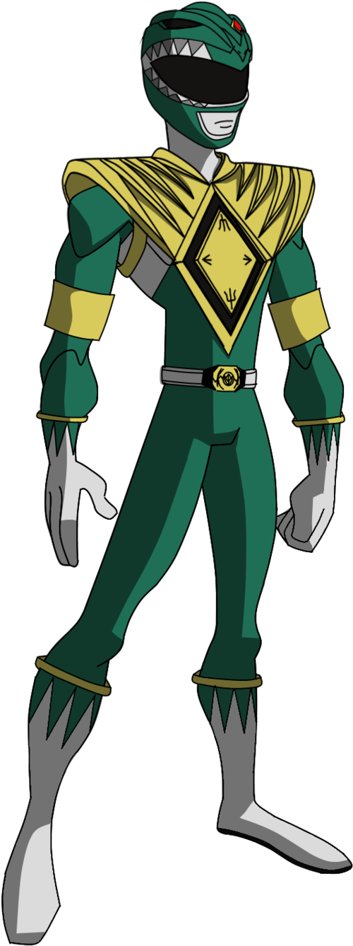 Spectacular Green Ranger By Valrahmortem - Spectacular Spider Man (563x1420)