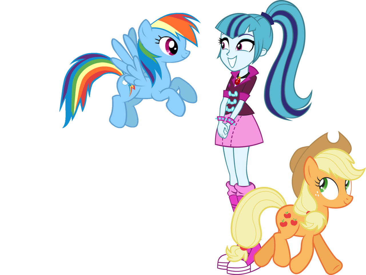 Whynotscenery, Equestria Girls, Rainbow Dash, Safe, - Cartoon (1280x960)