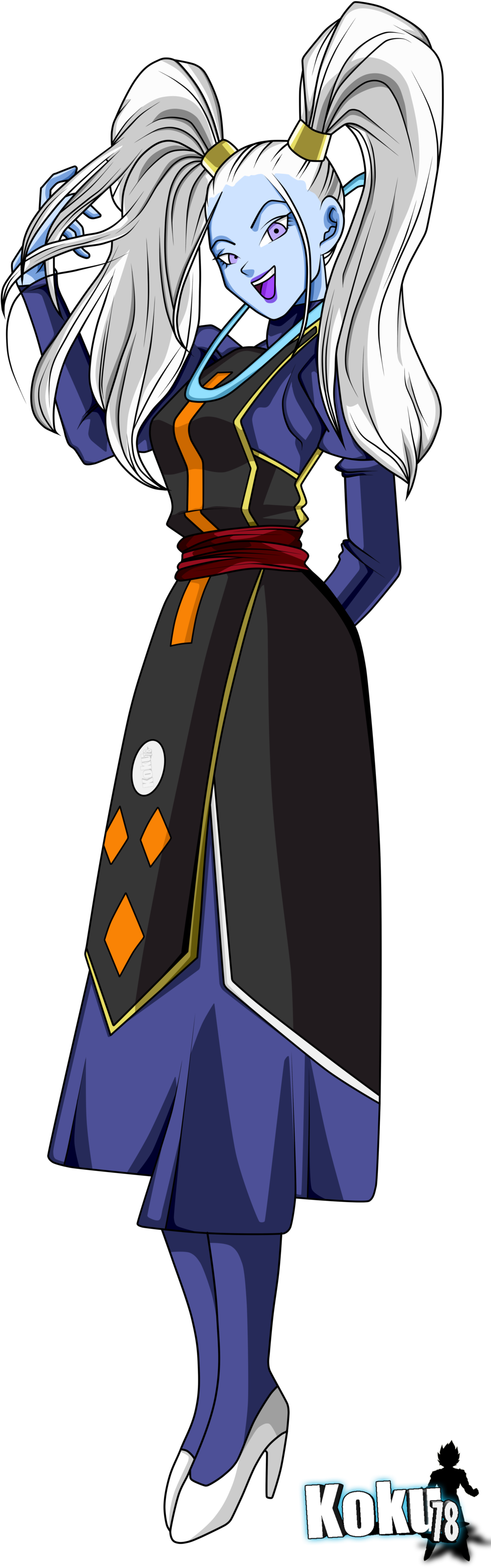 Koku Goku Frieza Beerus Chi-chi Tien Shinhan Vegeta - Dbs Universe 11 Angel (1024x3137)