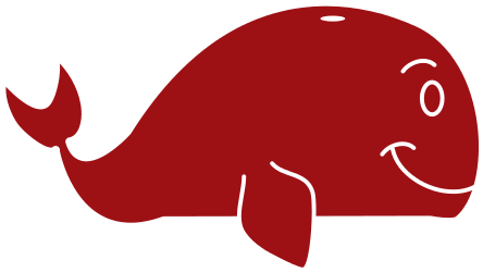 Whale Cartoon Isolated - Vector Graphics (550x550)