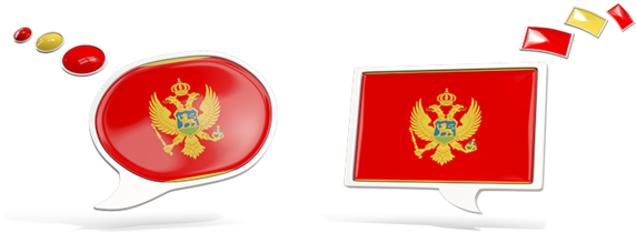 Illustration Of Flag Of Montenegro - Montenegro - National Flag - Current Throw Blanket (640x480)