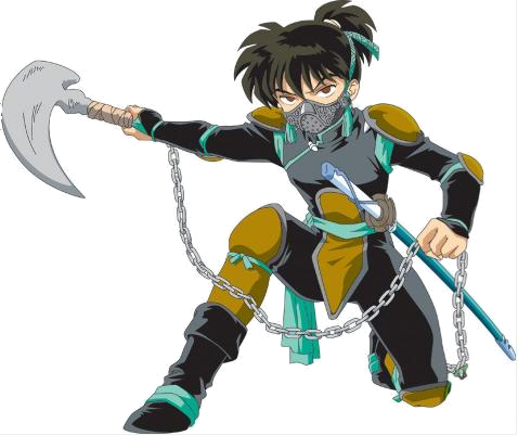 Kohaku - Inuyasha Kohaku Cosplay Costume Fight Occasion Halloween (478x402)