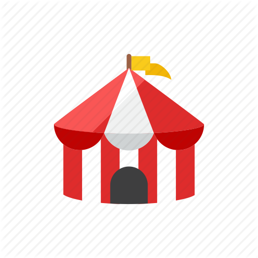 Other Circus Tent Icon Images - Lighthouse (512x512)