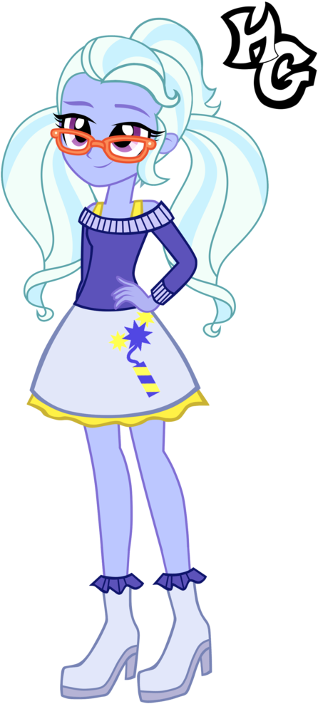 Alternate Universe, Artist - Mlp Eg Sour Sweet Canterlot High (475x1024)