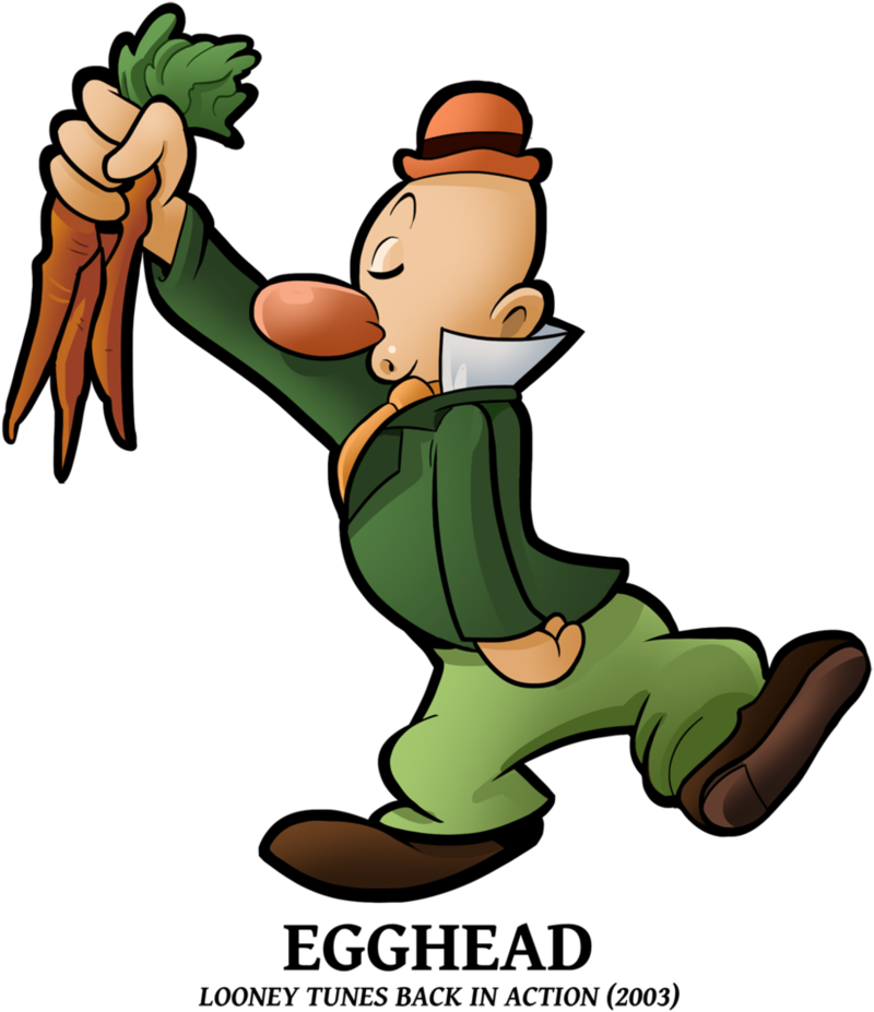 25 Looney Of Christmas - Egghead Looney Tunes (835x956)