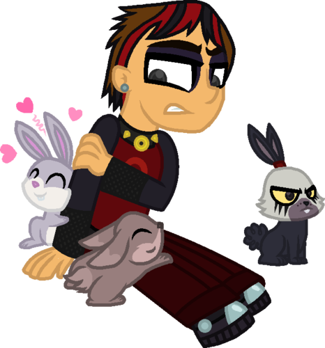 Total Drama Island Wallpaper Possibly Containing Anime - Total Drama Island Crimson And Ennui (466x500)