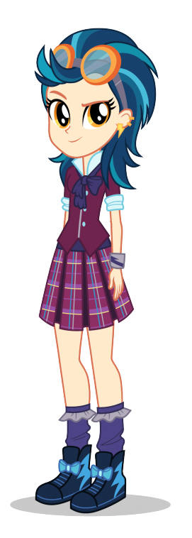 Indigo Zap In My Little Pony Equestria Girls - Indigo Zap In My Little Pony Equestria Girls (271x758)