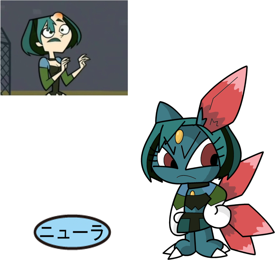 Total Drama As Pokemon - Total Drama Island Gwen (1024x1024)