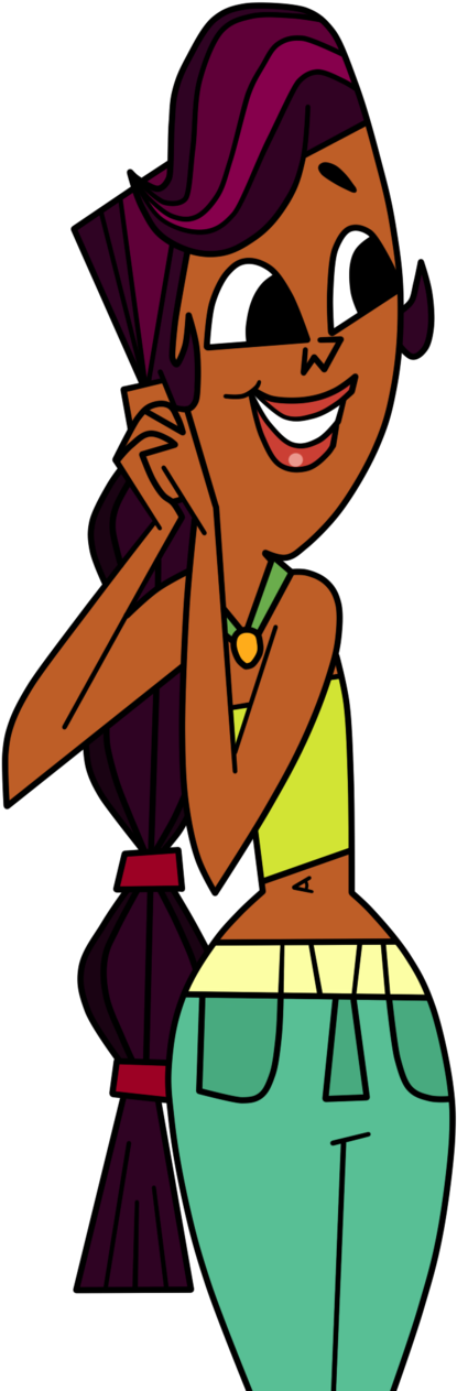 Total Drama Sierra Pose 1 By Alexanderlovato - Cartoon (632x1264)