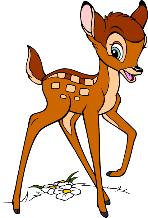 Bambi Clipart - Bambi Painting (476x700)