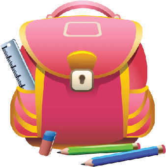 Backpack Clipart Pencil - School Bag Png Transparent (399x399)