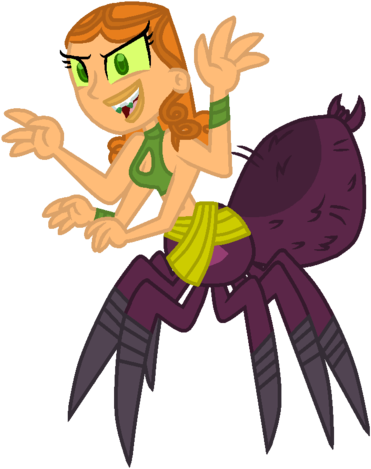 Total Drama Island Wallpaper Called Spider Izzy - Total Drama (442x500)
