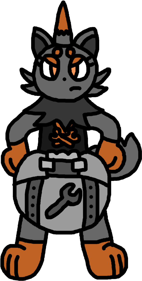 Roxy The Punk Zorua By Diaperbuttquartzie - Punk Rock (935x1712)