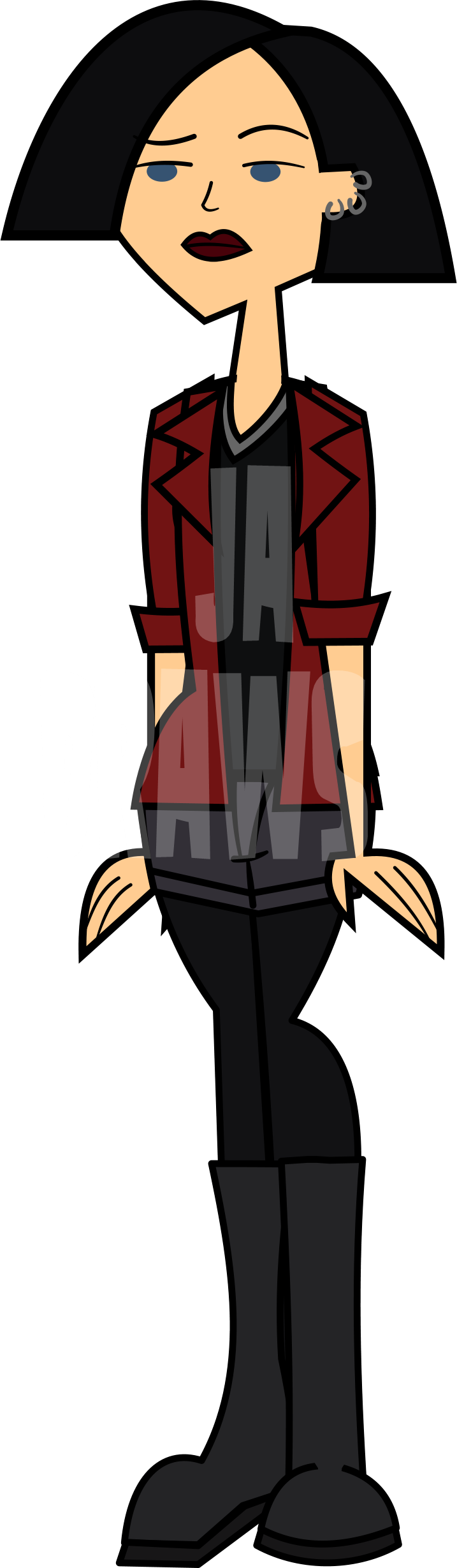 Jadraws By Jadraws Jane Lane On Total Drama Style - Total Drama (717x2458)