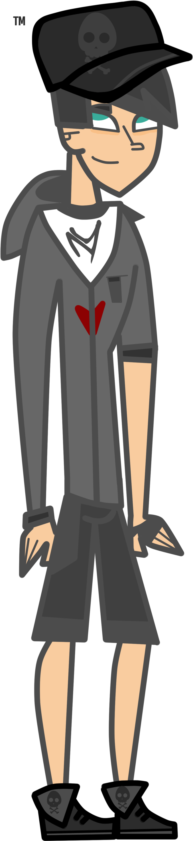 Kevennomnomsyourart Me In Total Drama Style - Cartoon (900x2977)