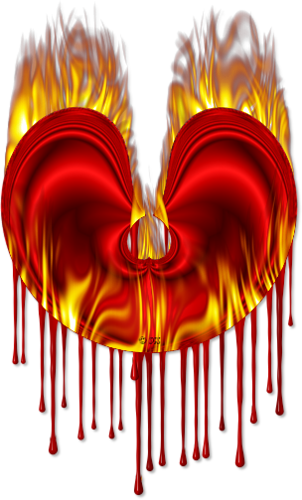 Fire Hearts - Illustration (302x500)