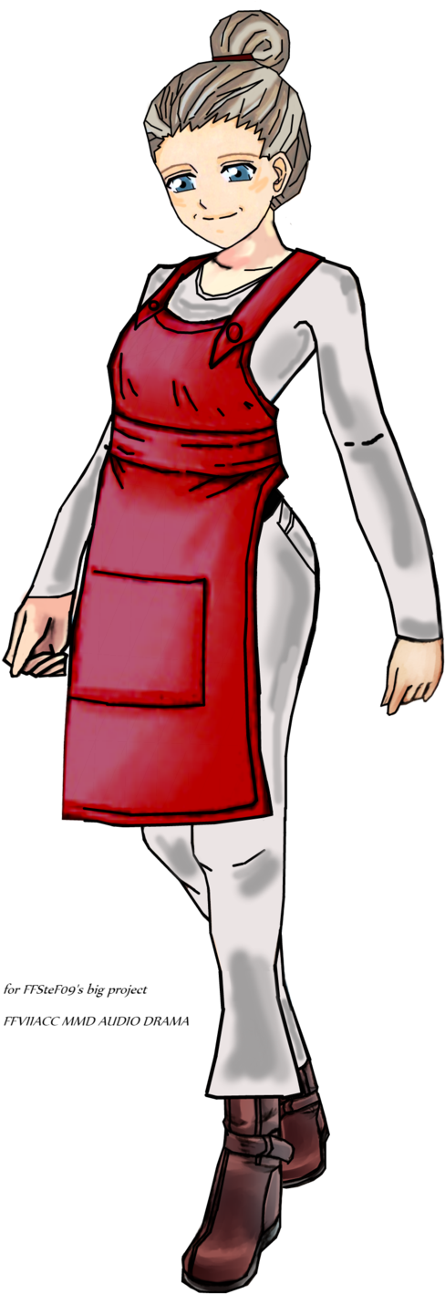 Ffviiacc Mmd Audio Drama By Ffstef09 - Illustration (539x1482)