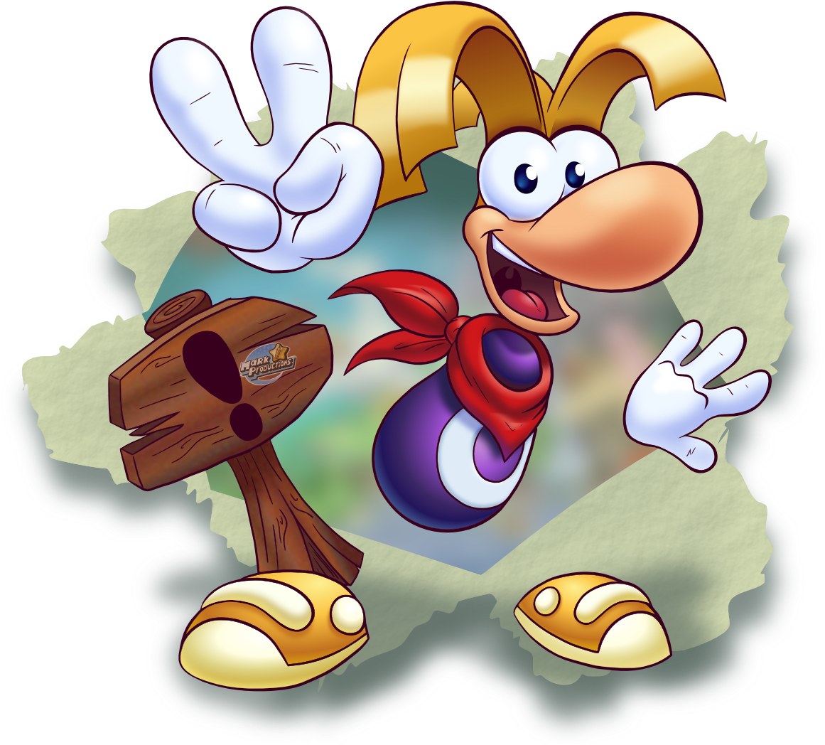 Spiritofbattle 5 0 Classic Rayman By Markproductions - Rayman 1 Art (1160x1108)