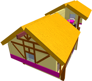 My Lil Pony Doll House - House (420x420)