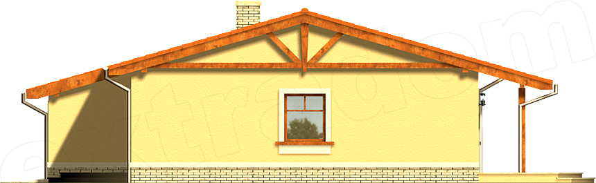 Elewacja Prawa Projektu Niwa - Window (860x265)