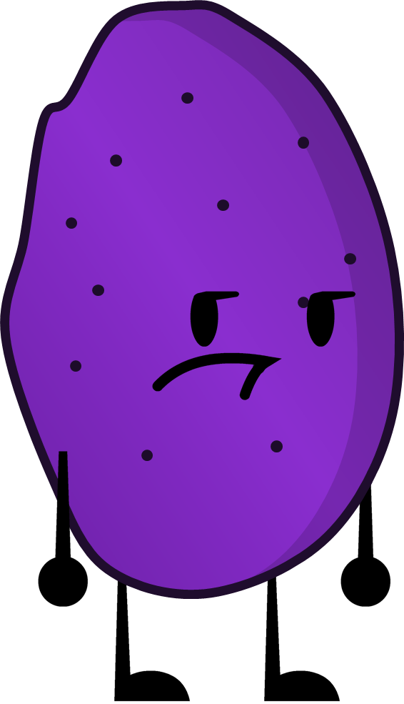 Purple Potato - Bfdi Potato (566x985)