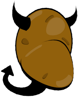 Evil Potato Crew - Evil Potato Png (400x400)