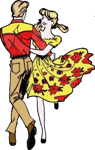 Square Dance Clipart (315x500)