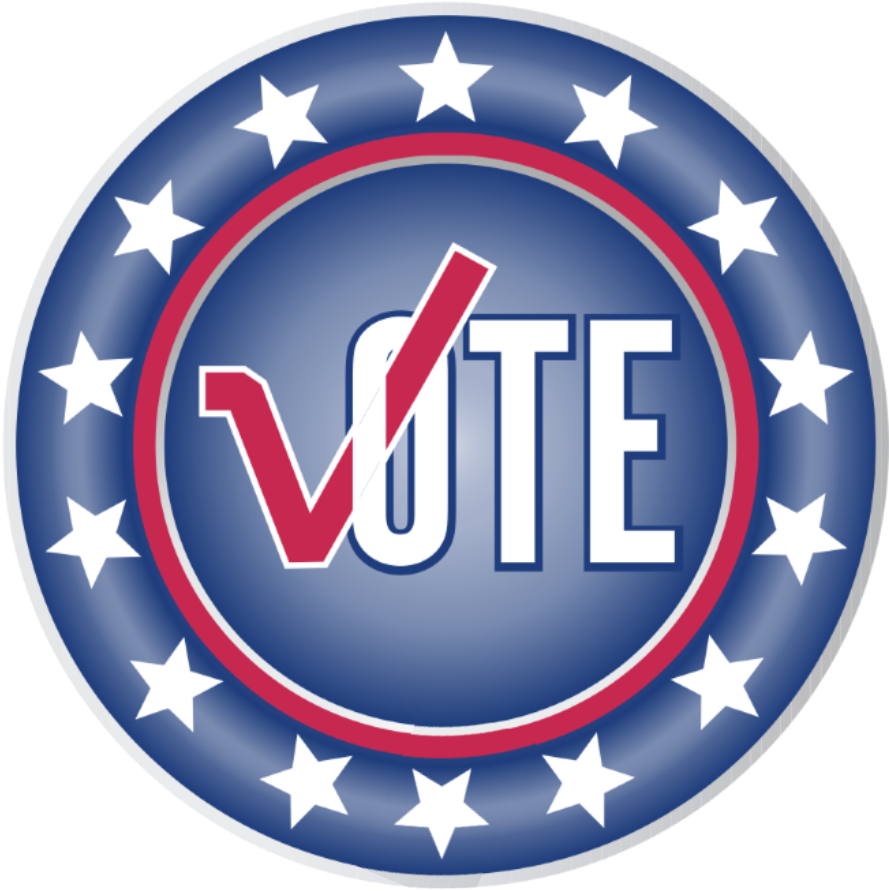 [archived] Paid Election Poll Workers Needed For General - Four Vote Buttons Round Ornament (909x932)