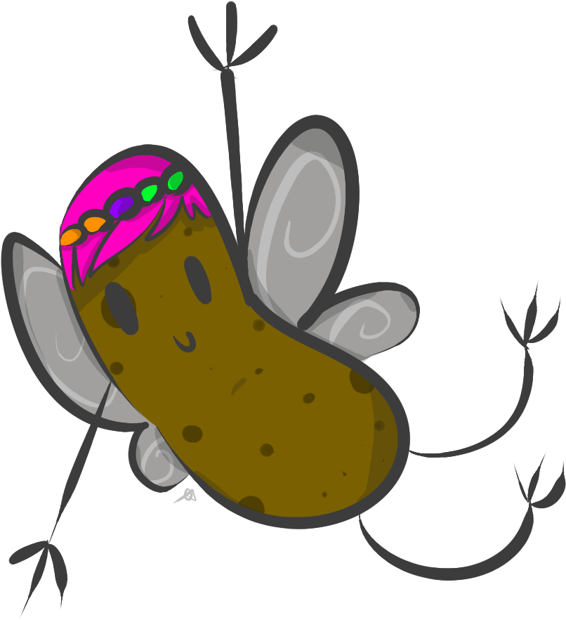Potato Fairy By Qhostel Potato Fairy By Qhostel - Illustration (1000x1000)