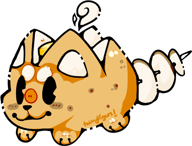 Strange Potato Cat By Tabbytigers - Potato (704x559)