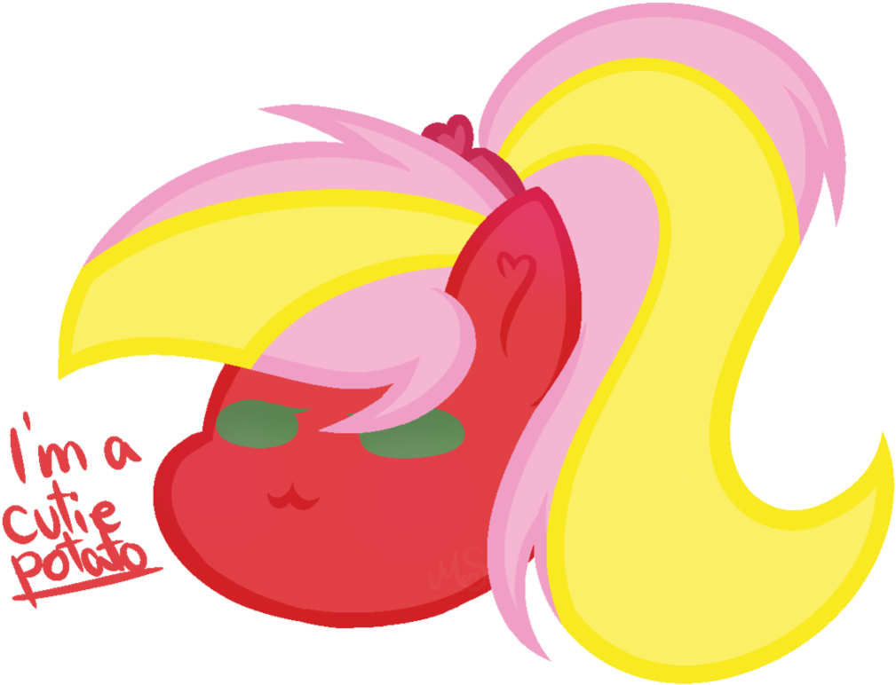 I'm A Potato By Melodysweetheart - Illustration (1023x781)