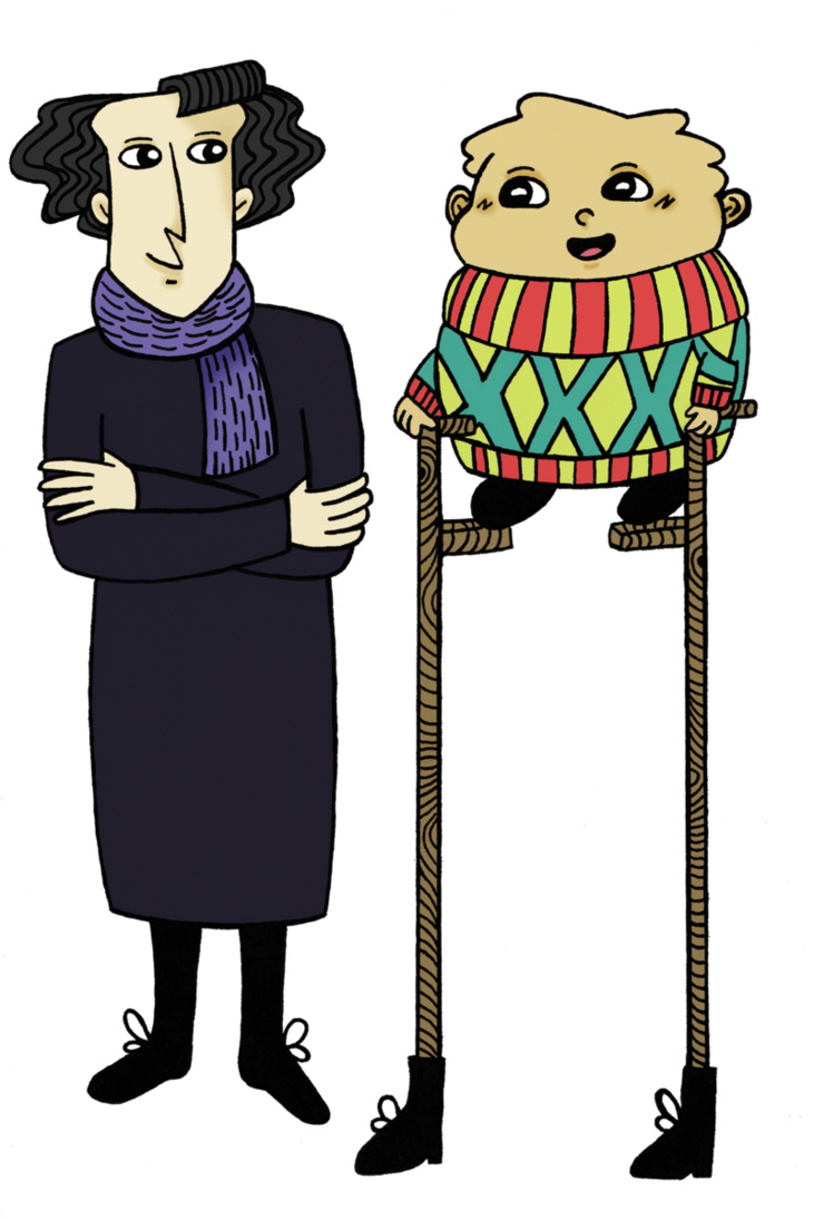 Potato John And Sherly For Franzi By Kurostarsunny - Art (731x1094)