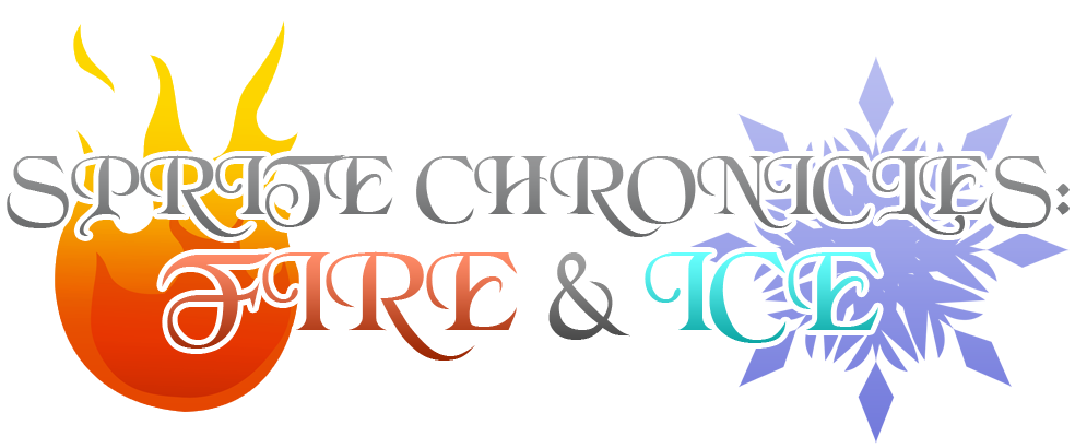 Updated Logo For Sprite Chronicles - Sprite Chronicles Fire And Ice Logo (1100x500)