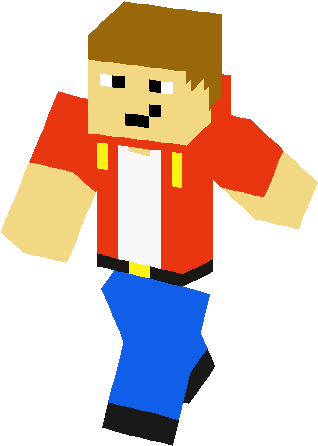 Wolf Of Potato Hoodie Skin - Minecraft (317x453)