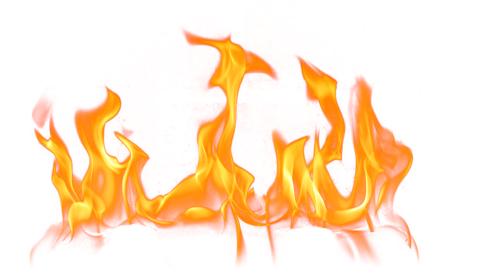 Bonfire Clipart Realistic Fire Flames - Flames Png (1600x1000)