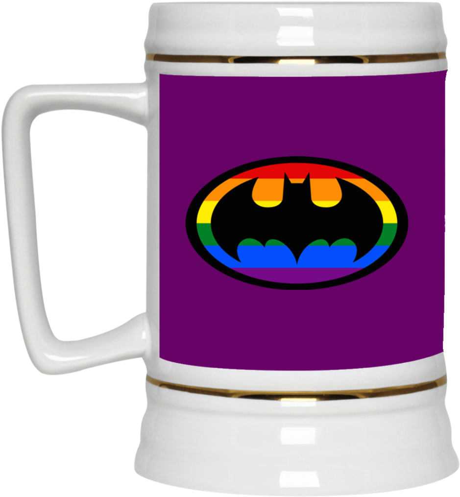 Lgbt Batman Logo Pride Month 2018 Mug Cup Coffee Gifts - Goodbyes Are Not Forever Mugs (1024x1024)
