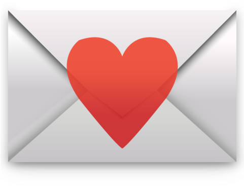 Download Love Letter Emoji Icon - Mail With Heart Emoji (480x480)