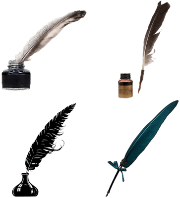 Quill And Ink Clipart (400x400)